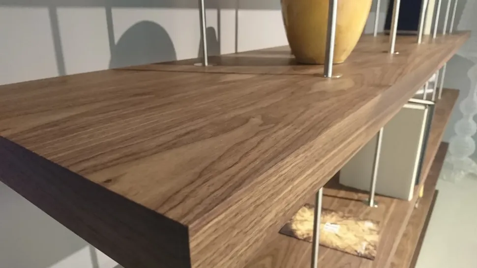 Libreria Studio renzo piano design in stile design di Riva 1920 in OFFERTA OUTLET