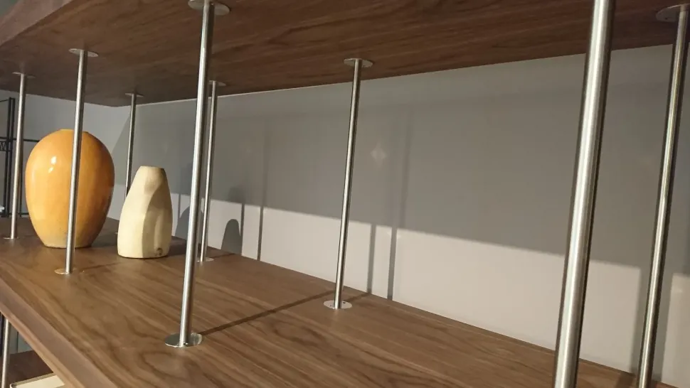 Libreria Studio renzo piano design in stile design di Riva 1920 in OFFERTA OUTLET