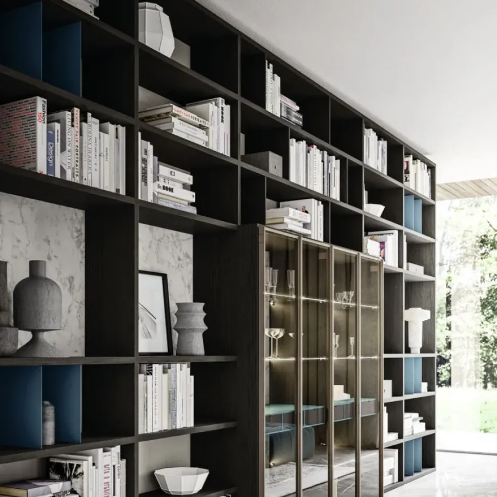 Libreria System day stile design di Homes in offerta