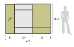 Libreria Tomasella Atlante SKT10 scontata del 30%