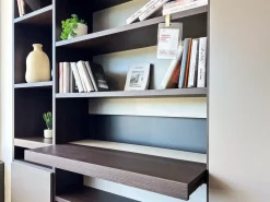 Libreria Tomasella in laccato opaco scontata -35%: scopri Libreria lineare a muro