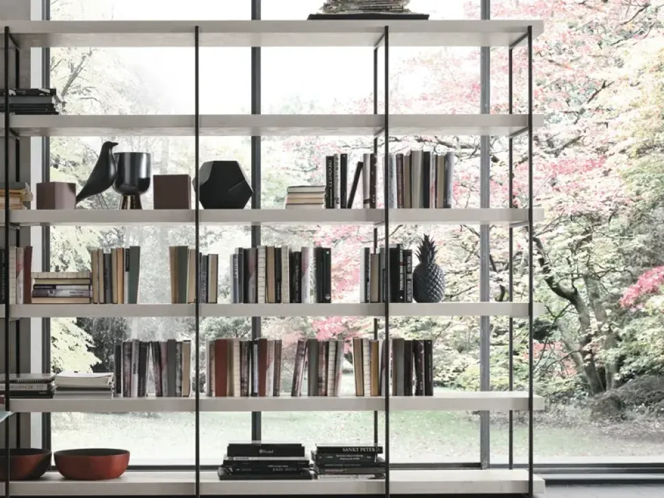 Libreria Tomasella in legno scontata -30%: scopri Fortebraccio skt4