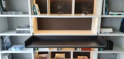 Libreria Wall system Poliform in stile design in offerta