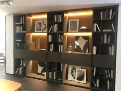 Libreria Wall system stile design di Poliform scontata