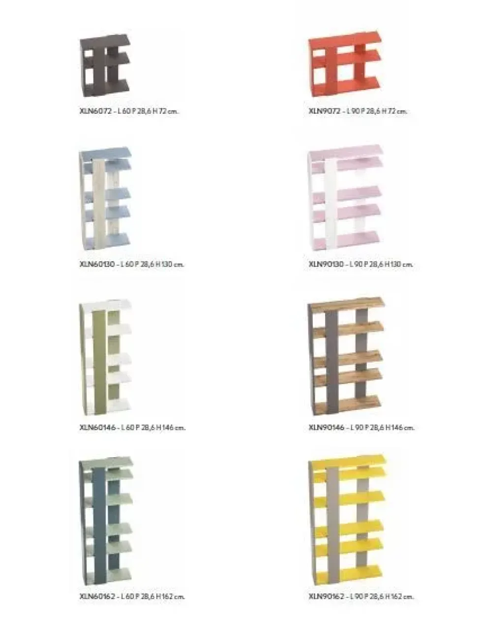 Libreria Zg mobili in laminato materico a prezzo scontato: scopri Next