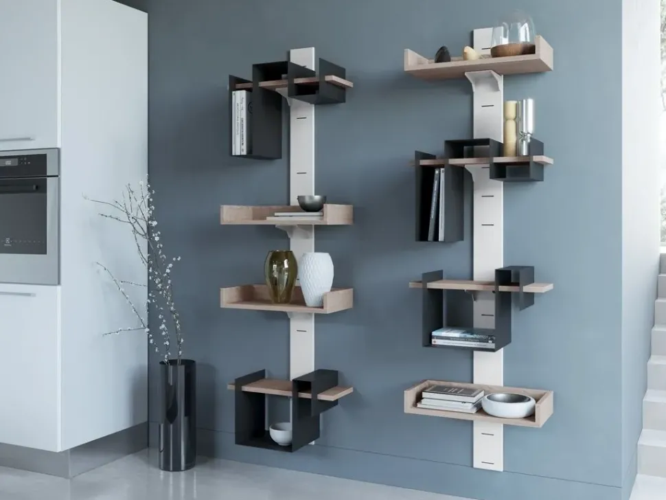 Libreria Zoe stile moderno Zoe di Creo kitchens in Offerta Outlet