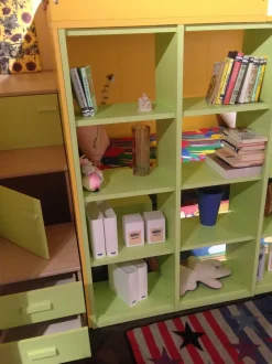 Linea D Cameretta Letto a castello in composizione