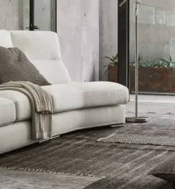 Lineare Divano pelle luxury italia Md work: con uno SCONTO ESCLUSIVO del 40%