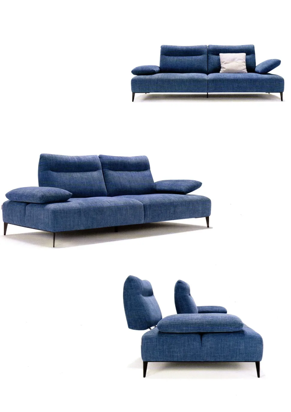 Lineare Wender di Max divani a prezzo ribassato