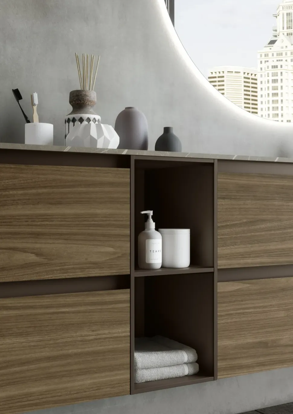 M2 system 227 Baxar: mobile bagno sospeso A PREZZI OUTLET