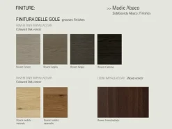 Madia Abaco di Sangiacomo in stile design in Offerta Outlet