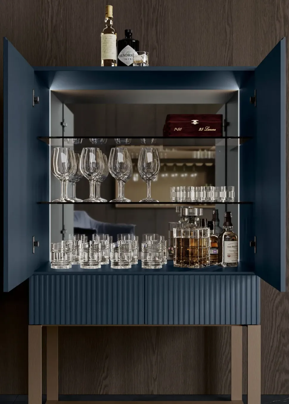 Madia Aqua olivieri in stile design di Olivieri in Offerta Outlet