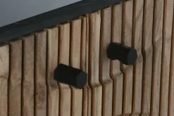 Madia Credenza acacia marmo 175 di Outlet etnico in stile design scontata -38%