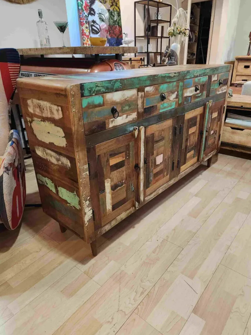 Madia Credenza cred 160 in stile design di Outlet etnico in Offerta Outlet