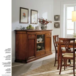 Madia Credenza f100 in stile classico di Falegnameria italiana in Offerta Outlet