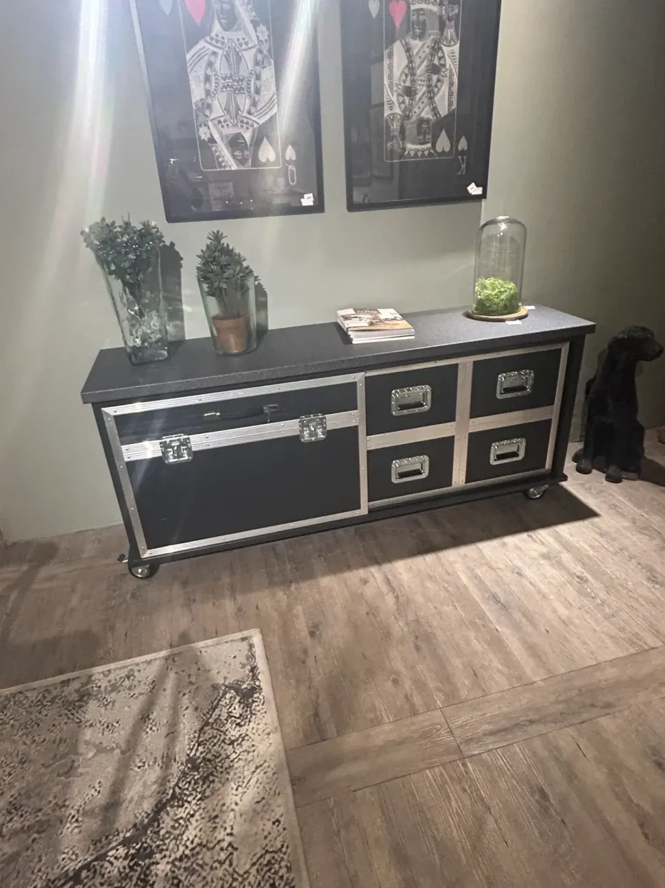 Madia Credenza flycase in stile design di Marchi cucine in Offerta Outlet