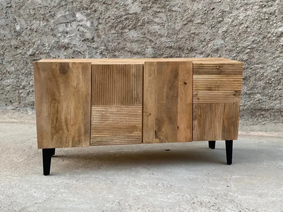 Madia Credenza industrial marcus 145 cm in stile design di Outlet etnico in Offerta Outlet