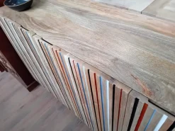 Madia Credenza line nordic 3 ante di Nuovi mondi collection a prezzi convenienti