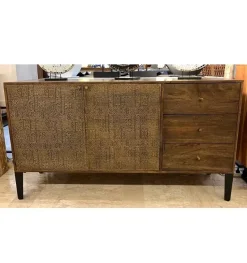 Madia Credenza lisse  in stile design di Outlet etnico in Offerta Outlet