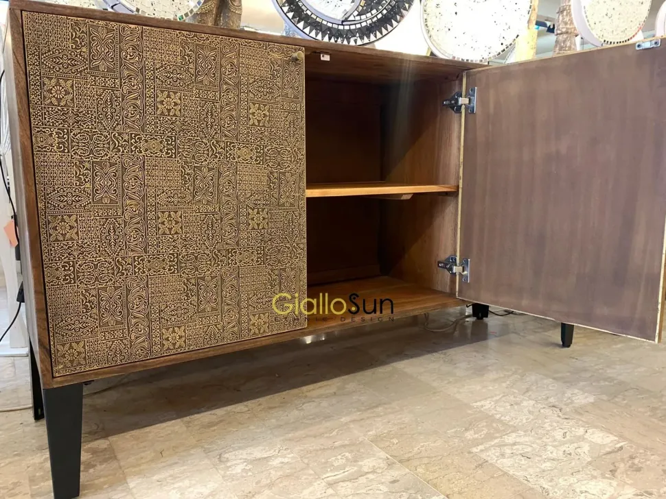 Madia Credenza lisse in stile design di Outlet etnico in Offerta Outlet