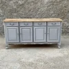 Madia Credenza maxi 4 ante 4 cassetti shabby nature e chic di Outlet etnico a prezzi outlet