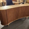 Madia Credenza ovale cashew  legno design  di Outlet etnico in stile design scontata -34%