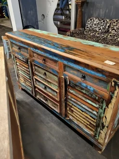 Madia Credenza persiane 150 di Outlet etnico con forte sconto