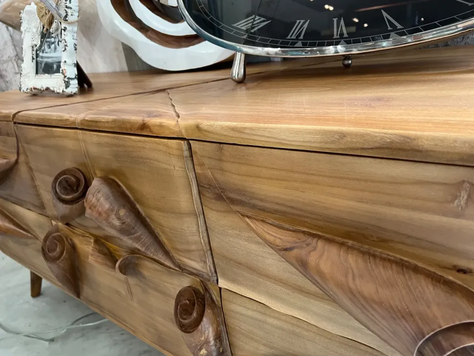 Madia Db006053 in stile design di Dialma brown in Offerta Outlet