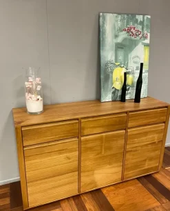 Madia di Artigianale in legno Alba a prezzo Outlet