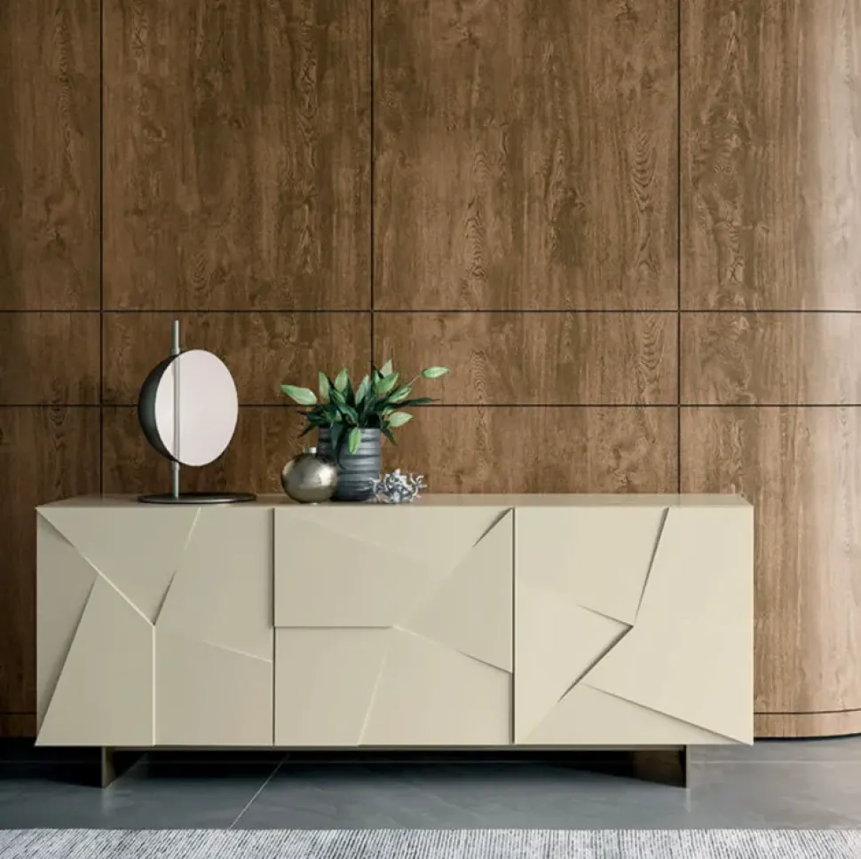 Madia di Dall'agnese in laccato opaco Madia dall’agnese modello concrete in Offerta Outlet