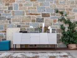 Madia di Devina nais in legno Madia zero.16 con decoro a prezzo riservato