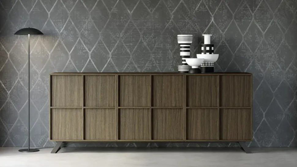 Madia di Doimo salotti in legno Kristen a prezzo riservato