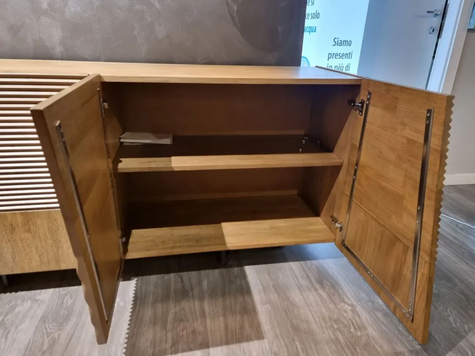 Madia di Fgf mobili in legno Trapeze 4 ante a prezzo riservato