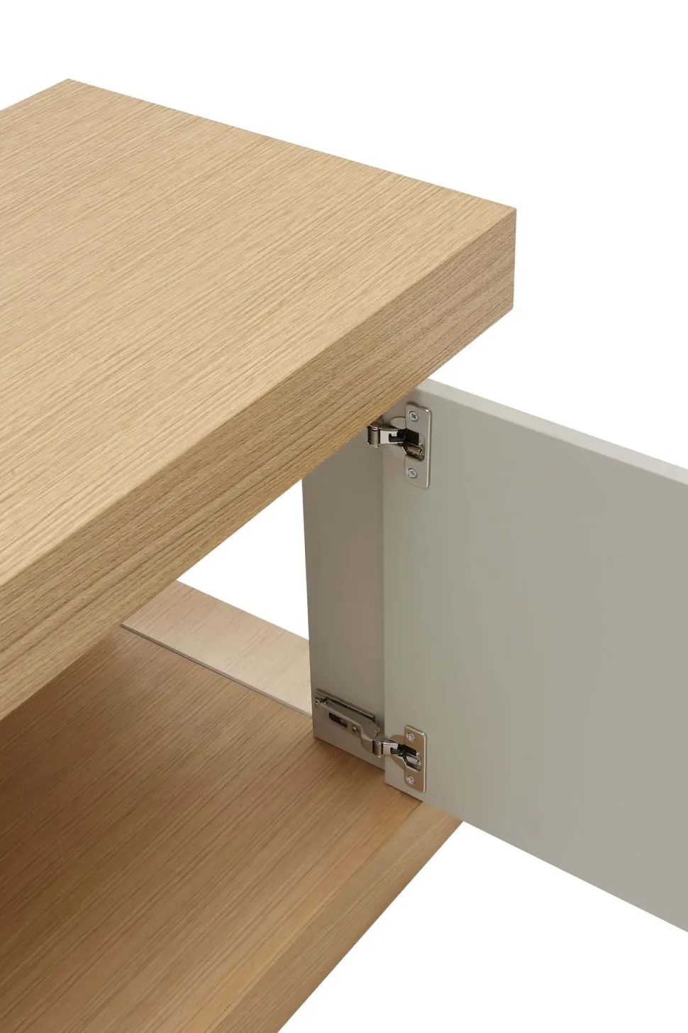 Madia di Forme’s in legno F2/form line 102 con pensili a prezzo riservato