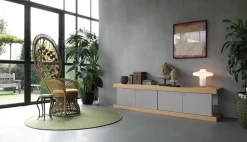 Madia di Forme’s in legno F2/form line 202 a prezzo riservato