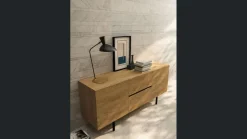 Madia di Fratelli mirandola in legno Laguna in Offerta Outlet