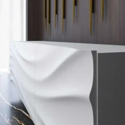 Madia di Fratelli mirandola in laccato opaco Fluida * a prezzo Outlet