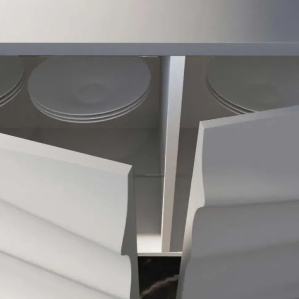 Madia di Fratelli mirandola in laccato opaco Fluida * a prezzo Outlet