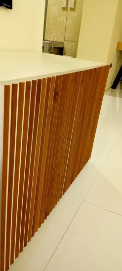 Madia di Horm in laccato opaco Leon in Offerta Outlet