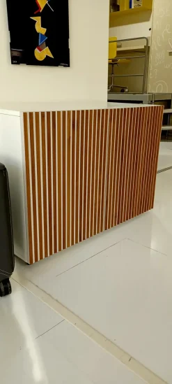 Madia di Horm in laccato opaco Leon in Offerta Outlet