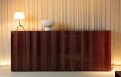 Madia di Horm in legno Leon wood a prezzo Outlet