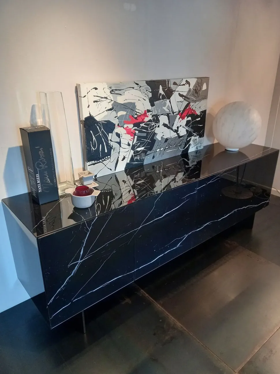 Madia di Lago in vetro Materia 1003 a prezzo riservato