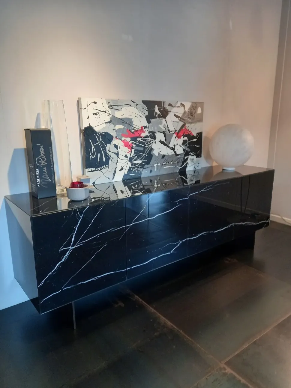 Madia di Lago in vetro Materia 1003 a prezzo riservato