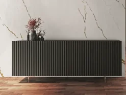 Madia di Mirandola nicola e cristano in laccato opaco Wave a prezzo Outlet