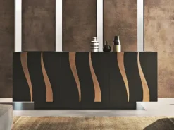 Madia di Mirandola nicola e cristano in laccato opaco Flame in Offerta Outlet