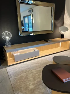 Madia di Molteni & c in legno Living box a prezzo Outlet