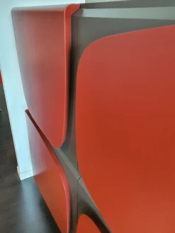 Madia di Ozzio in laccato opaco Trilogy a prezzo Outlet