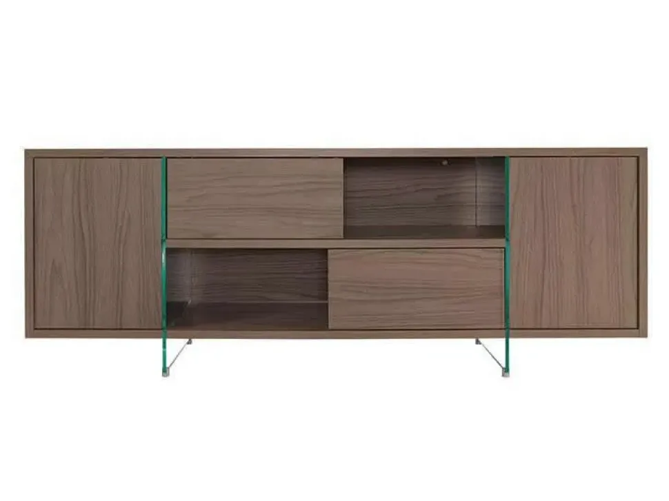 Madia di Pezzani in laminato materico Madison a prezzo Outlet