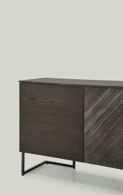 Madia di Pianca in legno Grafica a prezzo Outlet