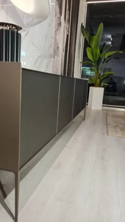 Madia di Rimadesio in vetro Self in Offerta Outlet